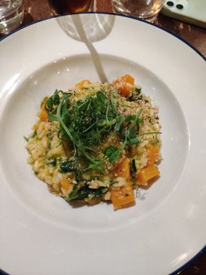 Butternut Squash Risotto at The Physician in Birmingham
