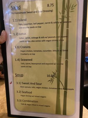 Salad & Soup at Veggie Today in Concord