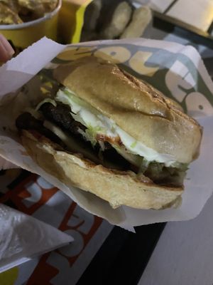 Hamburguesa Vegnifica  at Joy Burgers in Buenos Aires