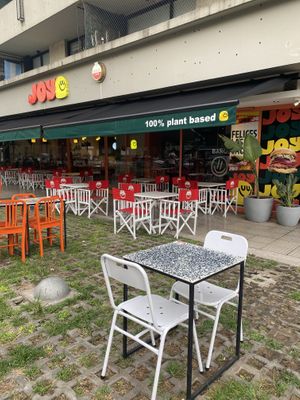   at Joy Burgers in Buenos Aires