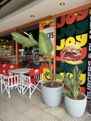   at Joy Burgers in Buenos Aires