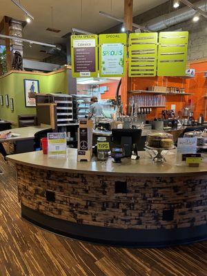   at Laughing Planet Cafe in Corvallis