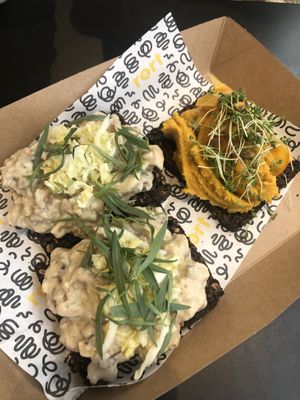 Leftover and Ingrid in Spring  at Rørt in Copenhagen