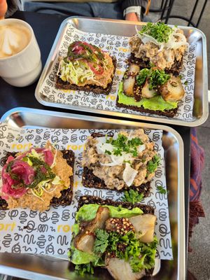 3 vegan options at Rørt in Copenhagen
