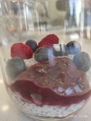 Chia pudin at Cookies by Cath in Aveiro