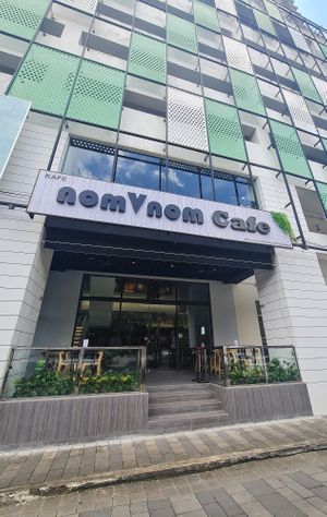 Cafe Entrance ~ 8/2/23 at nomVnom Cafe in Johor Bahru