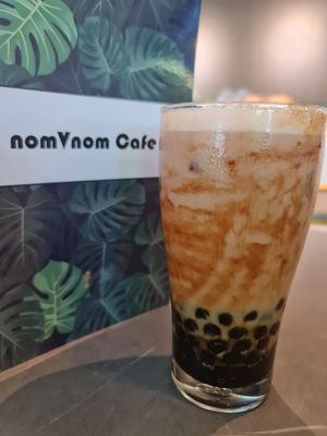 Earl Grey Boba Mylk ~ 8/2/23 at nomVnom Cafe in Johor Bahru