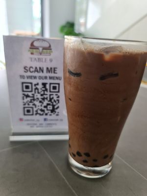 Chocolate Boba ~ 9/2/23 at nomVnom Cafe in Johor Bahru