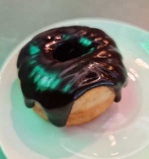 Chocolate Donut ~ 22/3/23 at nomVnom Cafe in Johor Bahru