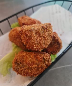 Mushroom Fritters ~ 17/5/23 at nomVnom Cafe in Johor Bahru