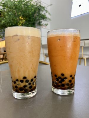 Bubble teas   at nomVnom Cafe in Johor Bahru
