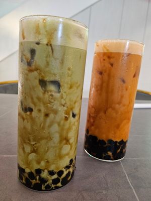 Boba Mlky Tea ~ 16/9/23 at nomVnom Cafe in Johor Bahru