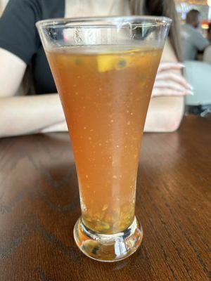 Passion fruit iced teaa  at nomVnom Cafe in Johor Bahru