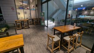 Outside seats at nomVnom Cafe in Johor Bahru