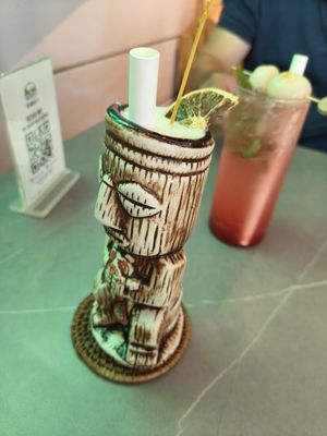 Mango coconut at nomVnom Cafe in Johor Bahru