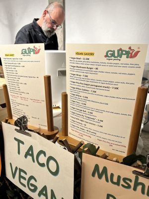   at Gupi Vegan Pastry - Pop Up in Lisbon