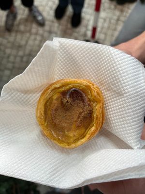 Pastel de Nata at Gupi Vegan Pastry - Pop Up in Lisbon