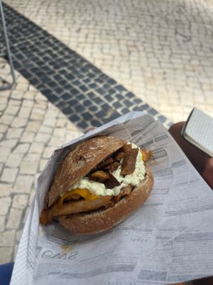 Bifana sublime  at Gupi Vegan Pastry - Pop Up in Lisbon