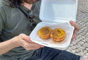 Pasteis de nata  at Gupi Vegan Pastry - Pop Up in Lisbon