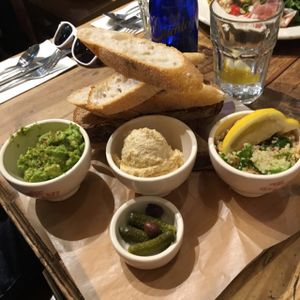 Bread Basket at Le Pain Quotidien - Grand St in New York City