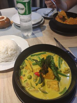 Green curry at Chili Restaurant in Koh Samui