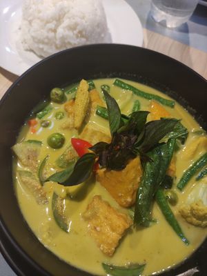 Green curry at Chili Restaurant in Koh Samui