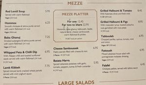   at STN - Comptoir Libanais in Stansted