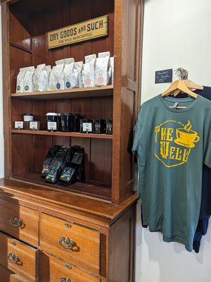 Merchandise at The Well in Stockton