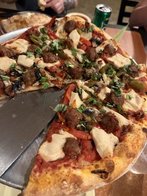   at Revolution Pizza Shop in Luquillo