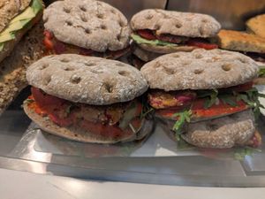 Vegan sandwich at FRA - Perfect Day - T1 in Frankfurt