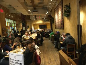 Restaurant inside at Le Pain Quotidien - 40th St in New York City