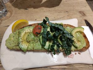 Lunch at Le Pain Quotidien - 40th St in New York City