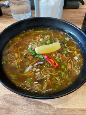 Vegan Thukpa  at Momo Central - Bourke St in Melbourne