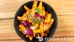 chips chilly at Momo Central - Bourke St in Melbourne