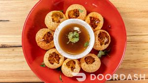 Pani Puri at Momo Central - Bourke St in Melbourne