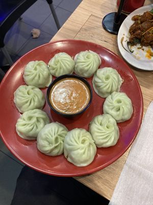 Steamed momo  at Momo Central - Bourke St in Melbourne