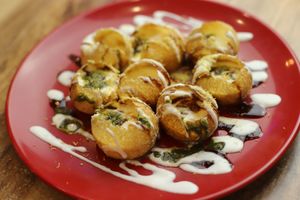 vego Puri chaat at Momo Central - Bourke St in Melbourne