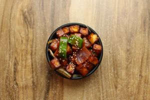 vego Paneer chilli at Momo Central - Bourke St in Melbourne