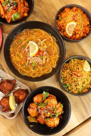 vegan noodle soup Thukpa at Momo Central - Bourke St in Melbourne