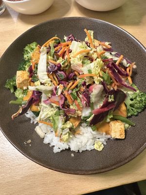 Thai bowl  at Laughing Planet - Willamette St in Eugene