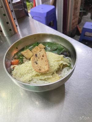 Vegan beef noodle soup   at Hủ tiếu chay Mỹ Tho Chị Ba in Ho Chi Minh City