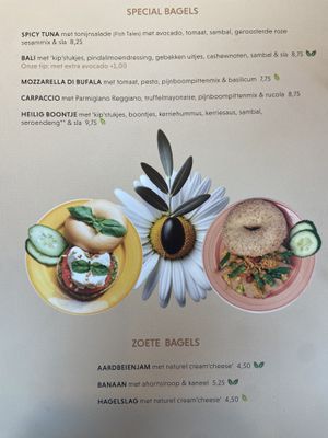 Menu Sept 2024  at Bagels & Beans - Amsterdamsestraatweg in Utrecht
