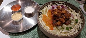 Shawarma with tofu at Cumin in Siargao