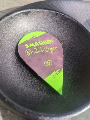 What was left on the plate 😋 at Smashup! in Aachen