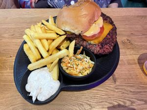 Cheeseburger  at Smashup! in Aachen