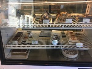 All the desserts!  at Cafe Gratitude in Venice