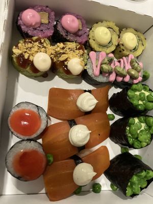   at EssenzaSushi in Milan