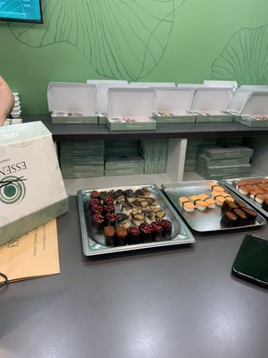   at EssenzaSushi in Milan