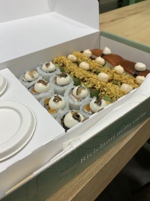   at EssenzaSushi in Milan