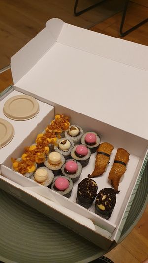 Tasty box at EssenzaSushi in Milan